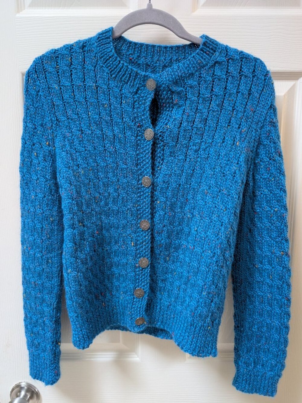 Handmade Cable Knit Cardigan